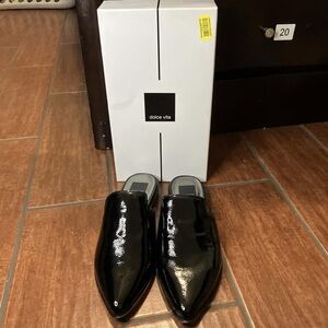 Dolce Vita Glossy Black Men's Loafers